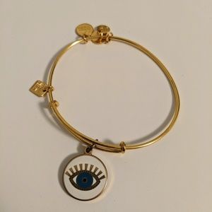 ALEX AND ANI Meditating Eye Bangle